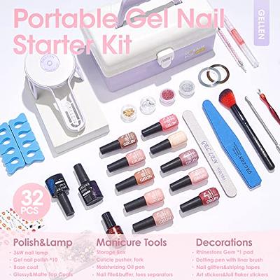 Nail Polish Organizer Case Manicure Brush Nail Tool Case Nail Lamp