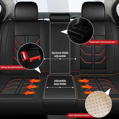 TTX LIGHTING Leather Car Seat Covers Fit for Ford Edge 2007-2023