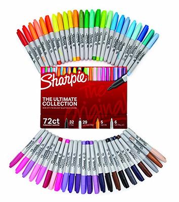 Sharpie Permanent Markers Ultimate Collection, Assorted Tips and