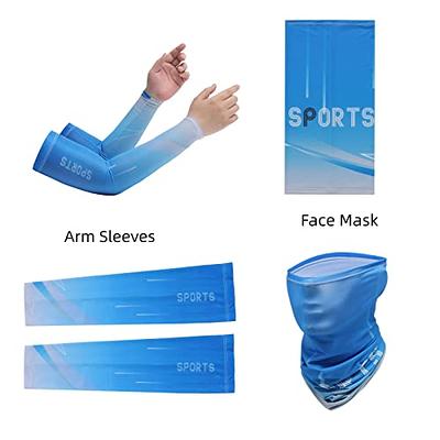 UV Sun Protection Arm Sleeves for Men & Women UPF 50+ Cooling Athletic  Sports Sleeve w/ Hand Coverage for Outdoor Activities Tattoo Cover Up, One  Size