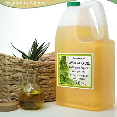 Dr. Adorable - 100% Pure Rice Bran Oil - Organic Cold Pressed