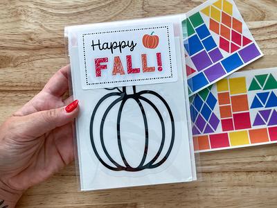 Pumpkin Suncatcher Kit, Fall Craft Kits For Kids, Classroom Decorations,  Halloween Party Favors, Thanksgiving Activities, Autumn Sun - Yahoo Shopping