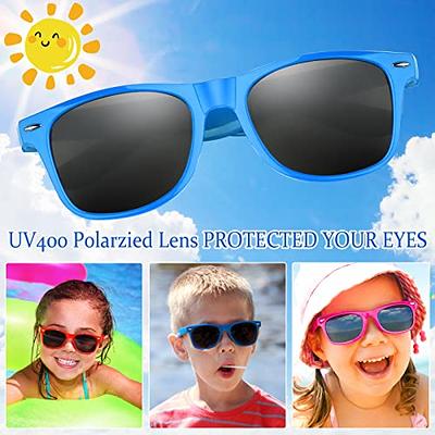 6 Pack Neon Party Sunglasses Bulk Kids Adults Unisex Retro Party Favours  Supplies Sun Glasses