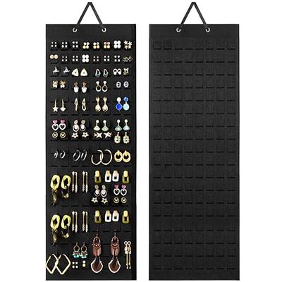 Hanging Jewelry Organizer Wall Earring & Necklace Holder |Angelynn's