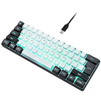  DIERYA 60% Mechanical Keyboard, DK61se Wired Gaming