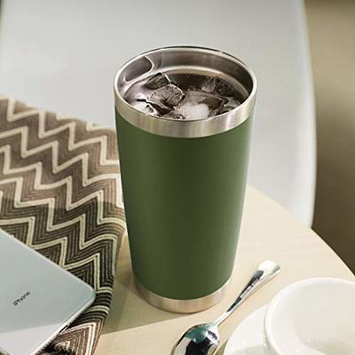 DOMICARE 20oz Stainless Steel Tumbler Bulk with Lid, Double Wall