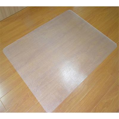 Costway 47'' x 47'' PVC Chair Floor Mat Home Office Protector for Hard Wood Floors