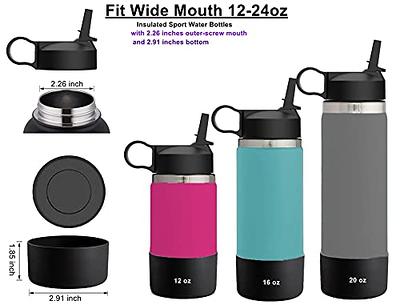 Hydro Flask 12 oz. Kids' Wide Mouth Bottle with Straw Lid and Boot