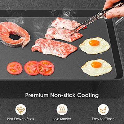  Costzon 35 Electric Griddle Teppanyaki Grill BBQ, Nonstick  Extra Large Griddle Long Countertop Grill with Adjustable Temperature &  Drip Tray, Indoor Outdoor Cooking Plates for Pancake Barbecue: Home &  Kitchen