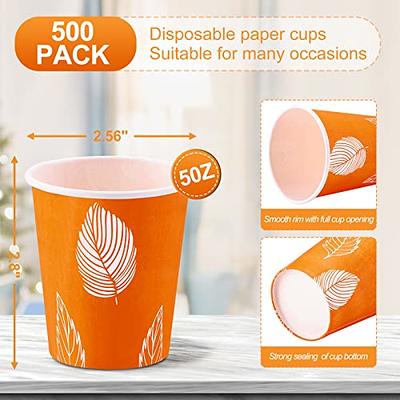  TV TOPVALUE 600 Pack 4 oz Paper Cups, Small Disposable Coffee  Cups, Paper Espresso Cups, Hot/Cold Drinking Cups for Party, Picnic, Travel  and Events : Health & Household