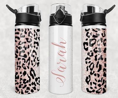 Customized Slim Fit Water Bottles with Flip Straw Lid (24 Oz.)