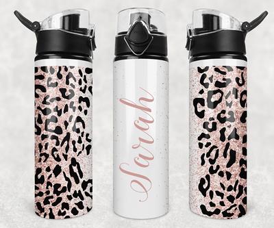 Preppy Design Custom Water Bottles - 20 oz - Aluminum