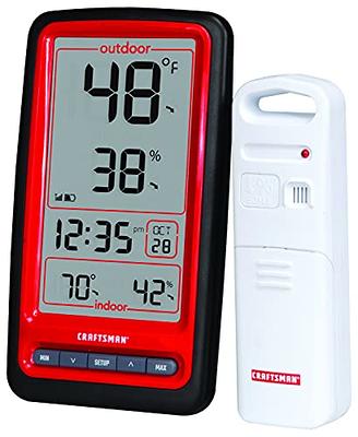 ThermoPro TP63B Indoor Outdoor Thermometer Wireless Hygrometer, 500FT  Inside Outside Thermometer, Remote Temperature Monitor with Cold-Resistant