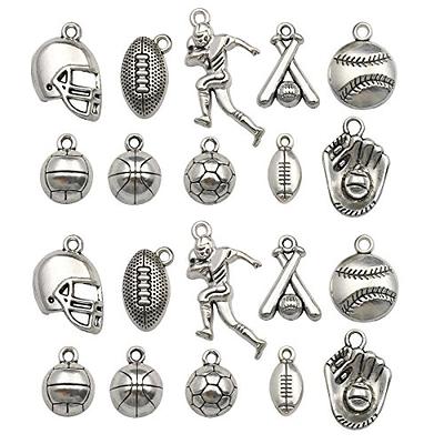 50Pcs Mixed Alloy Pendant Vintage Heart Charms For Jewelry Making Handmade  Bracelet Necklace Dangle DIY Accessories Supplies