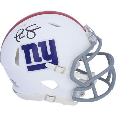 Lawrence Taylor New York Giants Autographed Riddell Flat White Alternate  Revolution Speed Authentic Helmet with HOF 99 Inscription