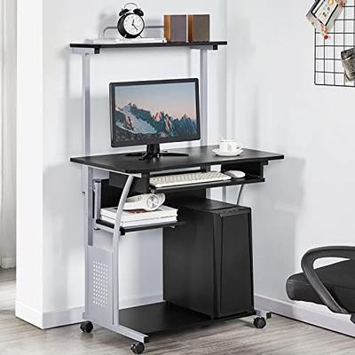 Tribesigns Computer Desk with 5 Drawers, Home Office Desks with Reversible  Drawer Cabinet Printer Stand, Industrial PC Desk with Storage, Rustic Study  Writing Table Workstation for Small Spaces - Yahoo Shopping