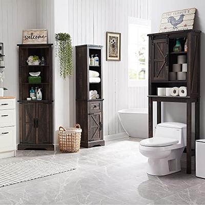 14 Genius Small Bathroom Storage Solutions with Farmhouse Style - Harbour  Breeze Home