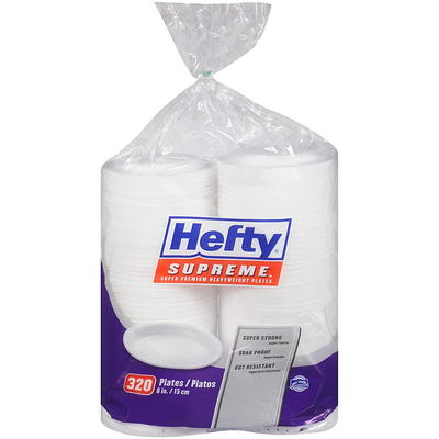 Hefty Supreme 3-Compartment Foam Plates, 10 1/4 (200 ct.) - Sam's Club