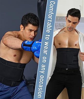 TAILONG Mens Waist Trimmer Belt Neoprene Waist Trainer for Weight Loss  Slimming Body Shaper Workout Belly Band Sports Girdles (Black, Medium) -  Yahoo Shopping