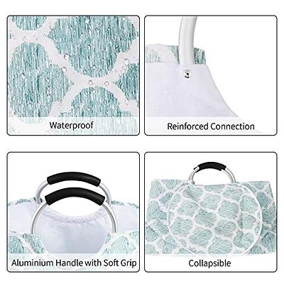 Laundry Basket Portable Waterproof Clothes Laundry Washing Bag