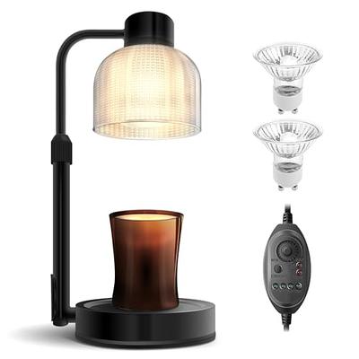 MAKYTWOW Candle Warmer Lamp With Dimmer, Timer & Adjustable Height