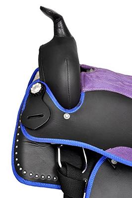 Premium Leather Western Horse Saddle Tack Set Size 14 to 18 (Y&Z)