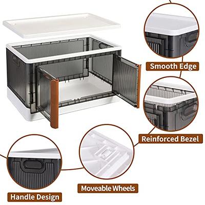 Storage Cabinet - Bathroom Organizer, Plastic Shelves Bins with Lids,  Collapsible Outdoor Storage Box, 19 Gal Office Organization, Stackable  Bookshelf, 4 Pack Cube Storage Organizer - Yahoo Shopping