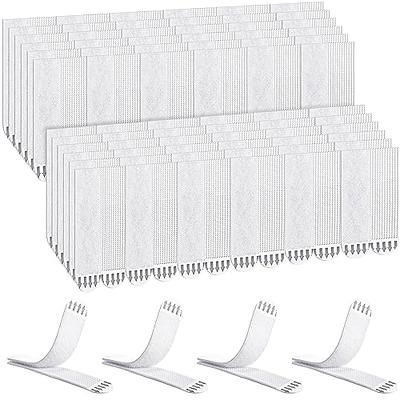 EMITEVER Picture Hanging Strips Heavy Duty, Small 20 Pairs, No Damage  Picture Adhesive Strips, Hook and Loop Mounting Tape White