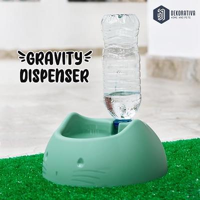 McLovin's Gravity Pet Water Dispenser 94oz Capacity Automatic Water Dispenser for Cat and Small Dogs