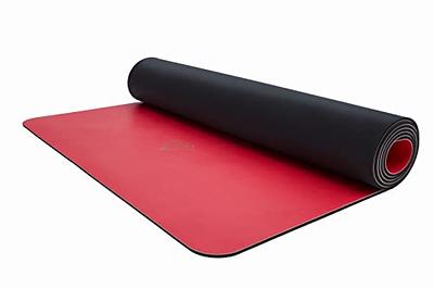 Athletic Works PVC Yoga Mat, 3mm, Real Teal, 68inx24in, Non Slip