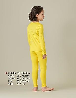 LAPASA Boys Thermal Underwear Set Fleece Lined Long John Base Layer Top Long  Sleeves & Bottom Ski Winter Extreme Cold B03 9-10 Years Thermoflux B03:  Yellow(b) - Yahoo Shopping