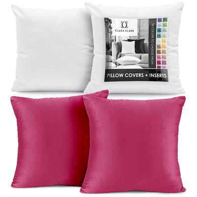 Oubonun 12 x20Throw Pillow Inserts (Set of 2) & 18 x 18 Pillow Inserts (Set  of 2)