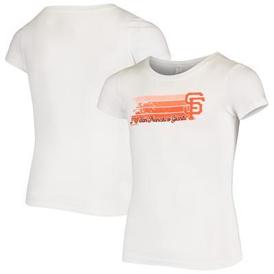 Women's Wear by Erin Andrews Charcoal San Francisco Giants Oversized Boyfriend T-Shirt Size: Medium