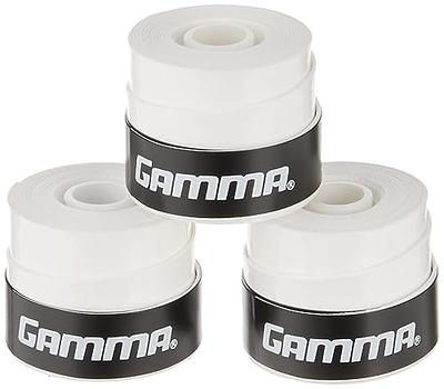 GAMMA Sports Supreme Overgrip, for Tennis, Pickleball, Squash, Badminton,  and Racquetball, Durable and Absorbent, Easy to Apply