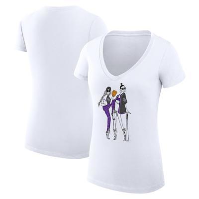 Women's Black Colorado Rockies Hometown V-Neck T-Shirt