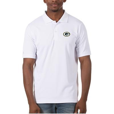 Antigua Men's Green Bay Packers Tribute Green Polo