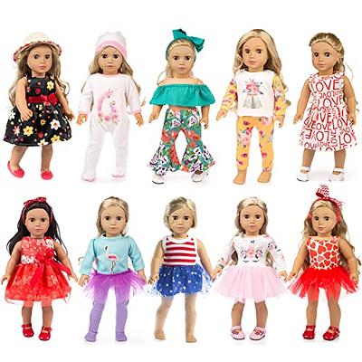 Doll Clothes - 8 Sports Outfit Mega Bundle Fits Clothing Sets Fits