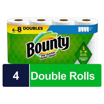 Brawny Tear-A-Square Paper Towels, Double Rolls - 8 rolls