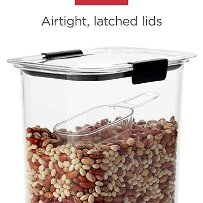 Rubbermaid Brilliance Food Storage Container Plastic 1.3 cup 3.2 cup  Airtight