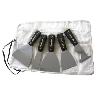 Dyiom 5Pcs Putty Knife, Set, 1 in. 2 in. 3 in. 4 in. 5 in. Scraper