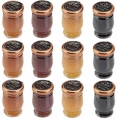 Upouria Coffee Topping Variety Pack - Chocolate and French Vanilla 5.5  Ounce Shakeable Topping Jars - (Pack of 2)