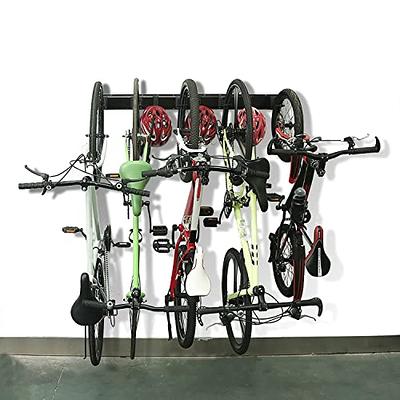 Wallmaster Bike Storage Rack, Wall Mount 5 Bike and 3 helmet Hanger Garage  Storage Organization, Heavy Duty Bicycle Hooks for Indoor Space Saving (8  Hooks and 3 Rails) - Yahoo Shopping