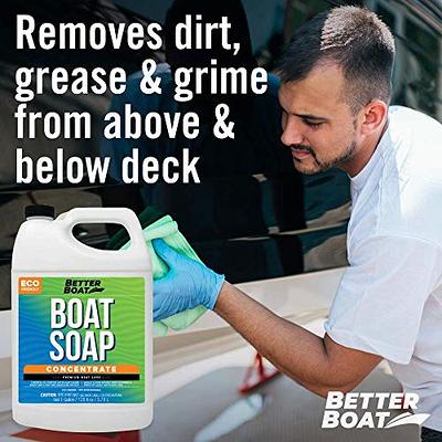 Hull Cleaner - Boat Hull Cleaning - Bio-Kleen Fiberglass Cleaner