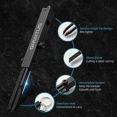 SIMPHONY 6PCS Precision Tweezers Set, Premium Anti-Static