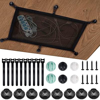 Under Desk Cable Management,12.8-21.8 Retractable Cable Tray for Wire  Management, No Drilling Cord Organizer Tray, Sturdy Metal Cable Management  with Clamp for Home Office Desk Cable Hider - Yahoo Shopping