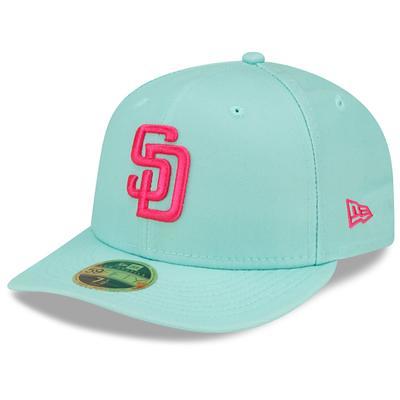 Men's New Era Navy San Diego Padres Oceanside Low Profile 59FIFTY Fitted Hat