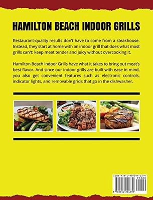 Hamilton Beach Electric Indoor Searing Grill w/ Removable Nonstick