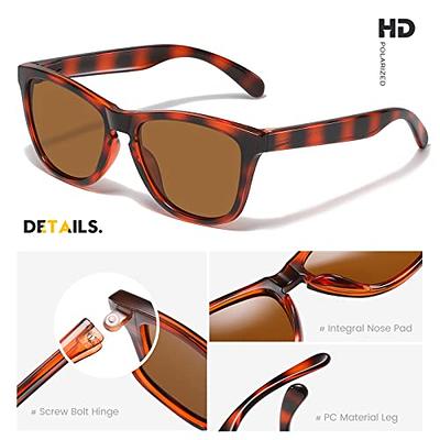 Trendy Polarized Wrap Around Sunglasses For Men Women Mirrored