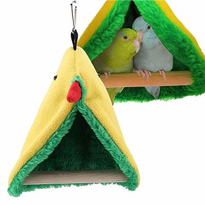 POPETPOP Seagrass Bird Hut - Bird Tent Snuggle Toy Sea Grass Bird & Small  Animal Snuggle Hut