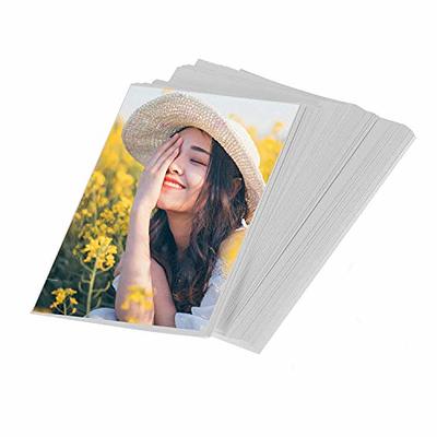 Avery Printable Sticker Paper, Glossy Clear, 8-1/2 x 11, Laser and Inkjet  Printers, 7 Sheets (4397)